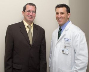 A visiting Physician and Dr. Ostrowitz