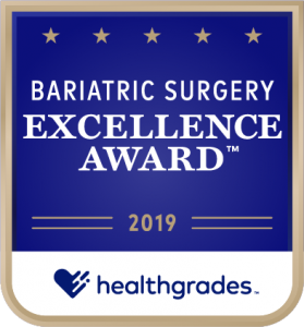 healthgrades 2019 Bariatric Surgery Excellence Award 